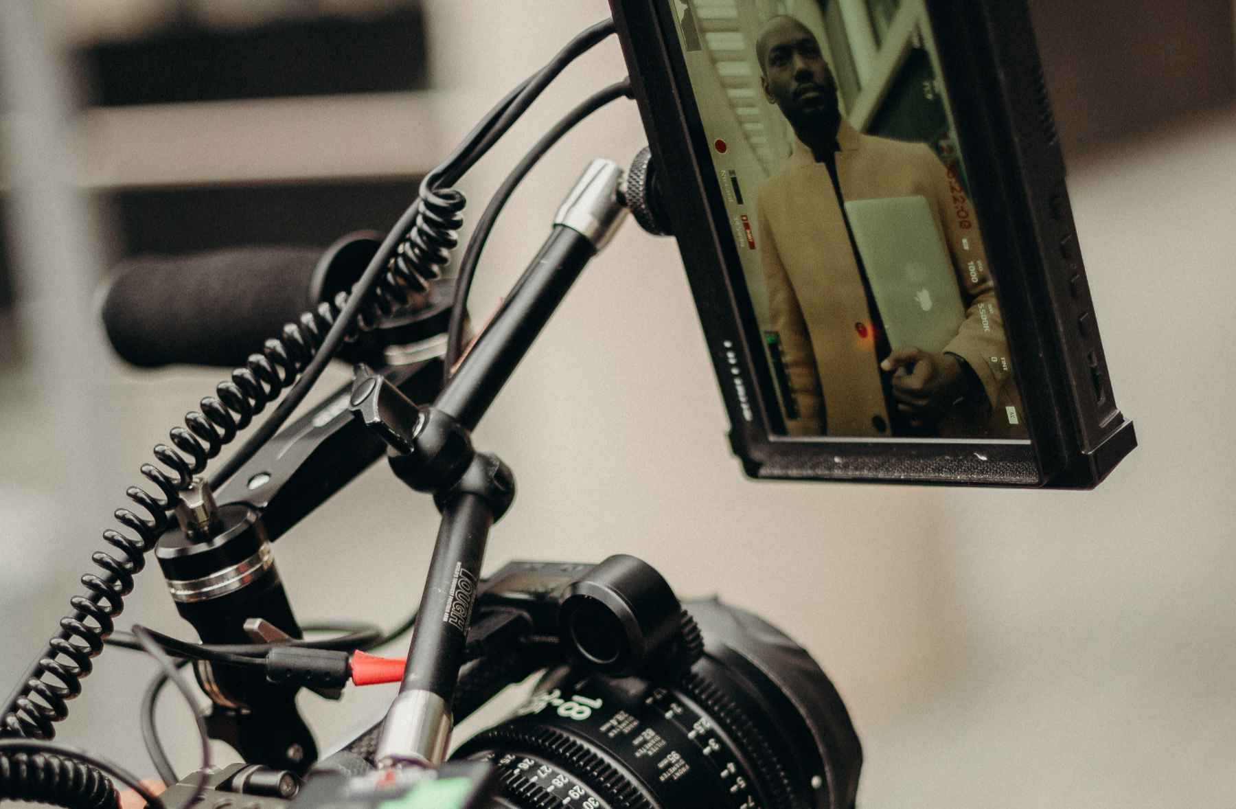 image of video being made